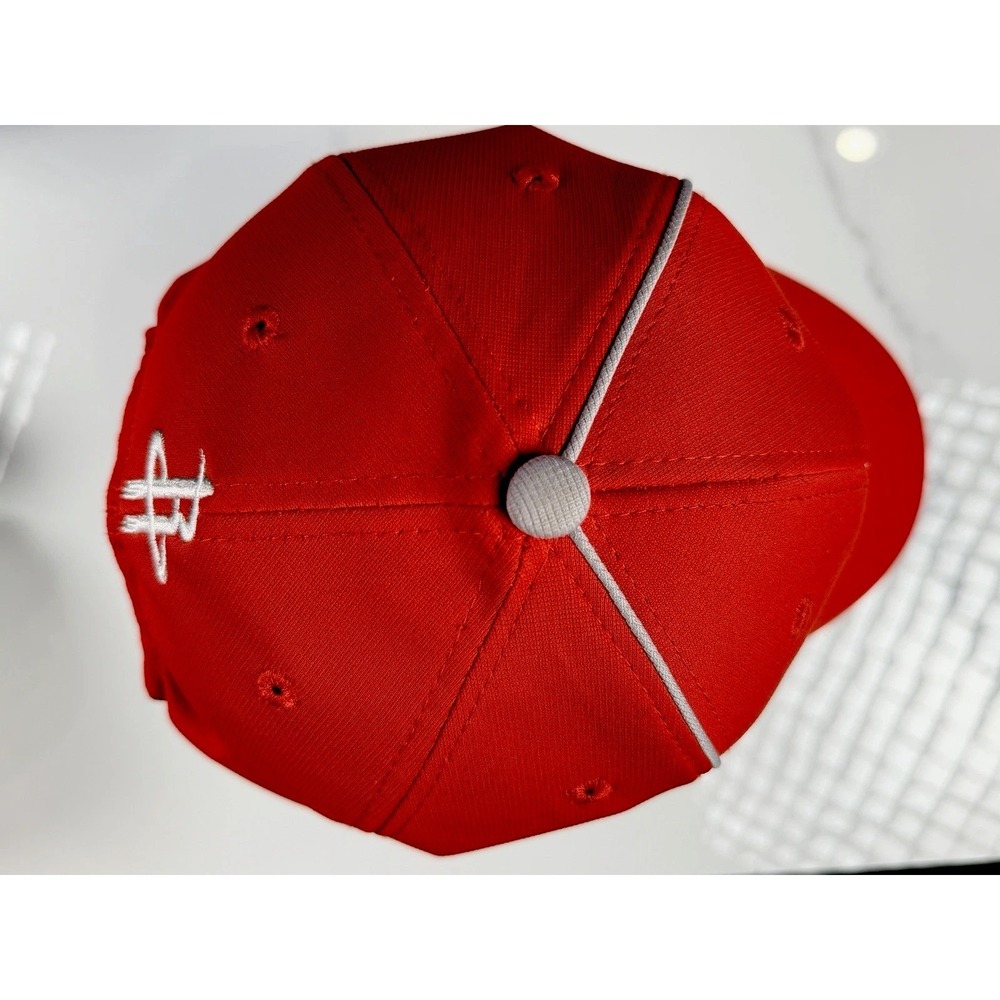 Houston Rockets NBA Licensed Snapback Hat Red - Picture 9 of 9